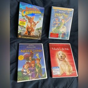 4 Children’s DVD Movies NIP
